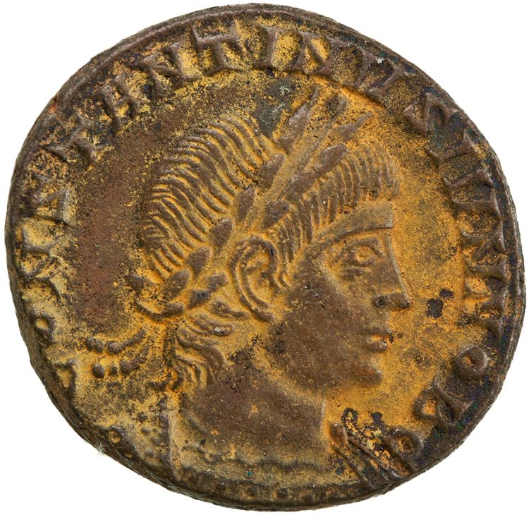 RIC VII Constantinople 81, аверс, American Numismatic Society (ans)