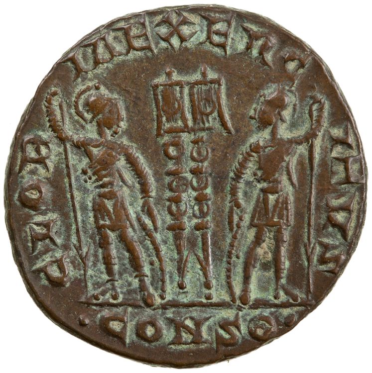 RIC VII Constantinople 81, реверс, American Numismatic Society (ans)