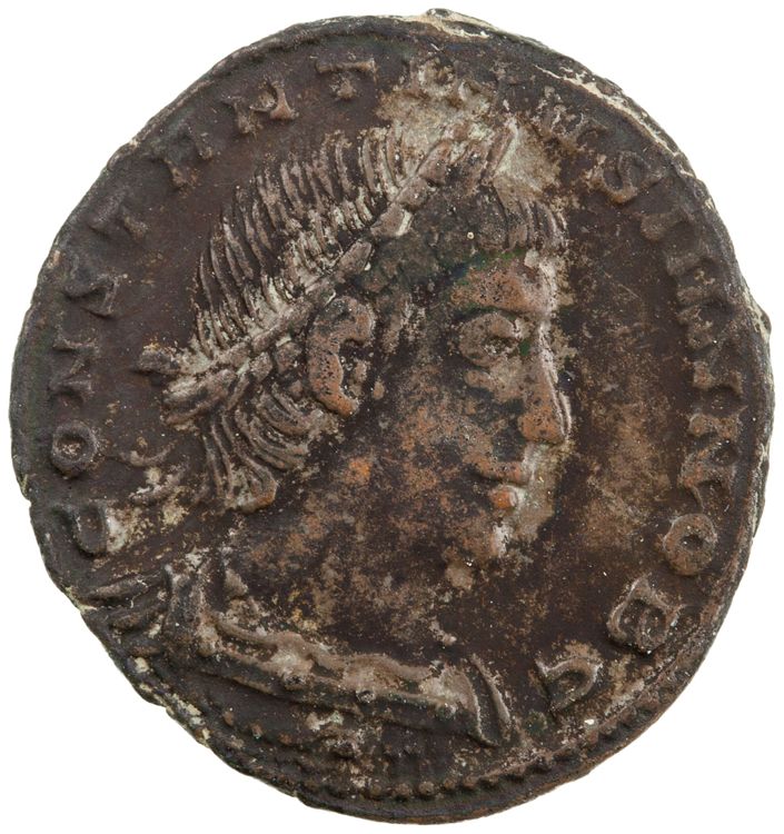 RIC VII Constantinople 138, аверс, American Numismatic Society (ans)