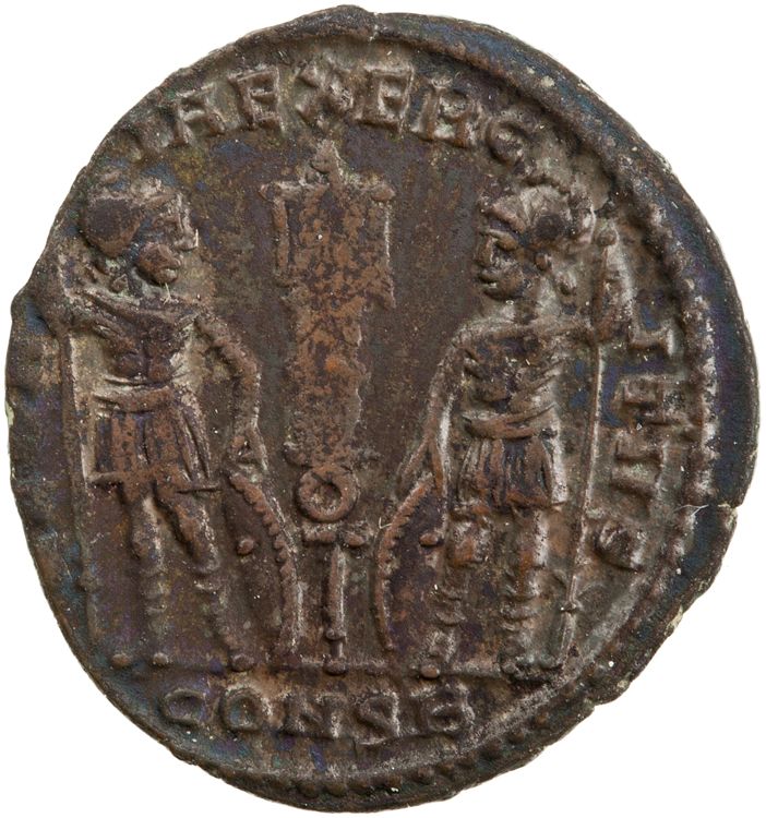RIC VII Constantinople 138, реверс, American Numismatic Society (ans)