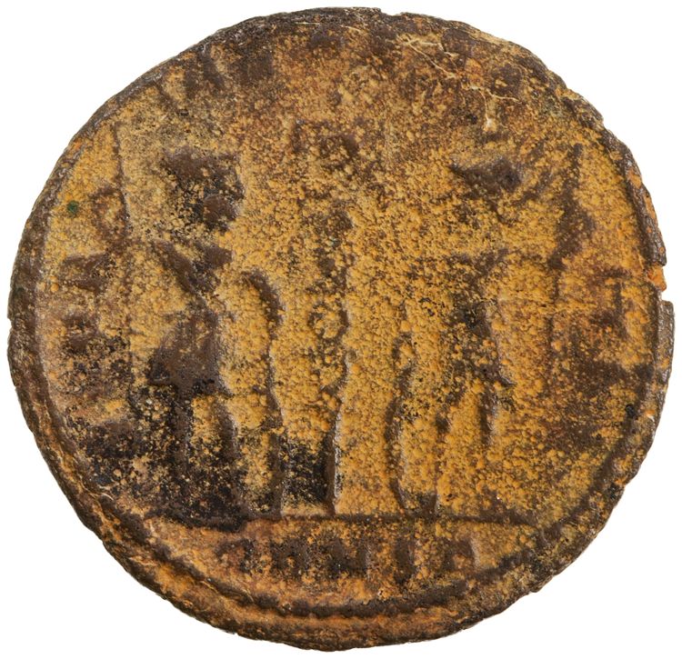 RIC VII Constantinople 138, реверс, American Numismatic Society (ans)
