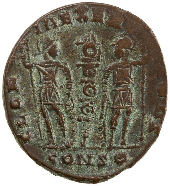 RIC VII Constantinople 138, реверс, American Numismatic Society (ans)