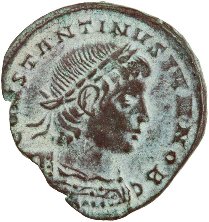 RIC VII Constantinople 138, аверс, American Numismatic Society (ans)