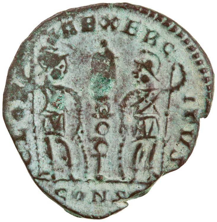 RIC VII Constantinople 138, реверс, American Numismatic Society (ans)