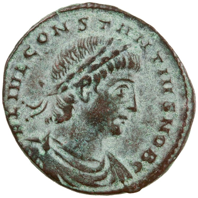 RIC VII Constantinople 139, аверс, American Numismatic Society (ans)