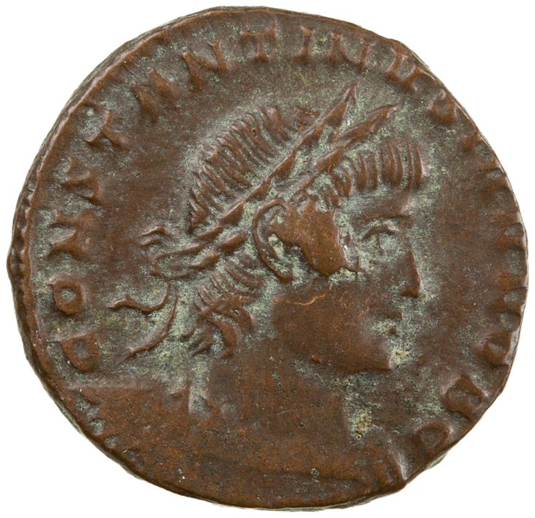 RIC VII Constantinople 139, аверс, American Numismatic Society (ans)