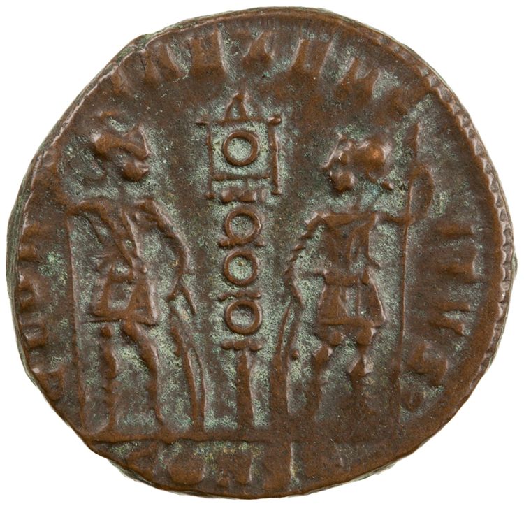 RIC VII Constantinople 139, реверс, American Numismatic Society (ans)