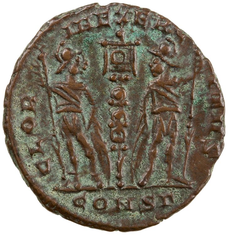 RIC VII Constantinople 139, реверс, American Numismatic Society (ans)