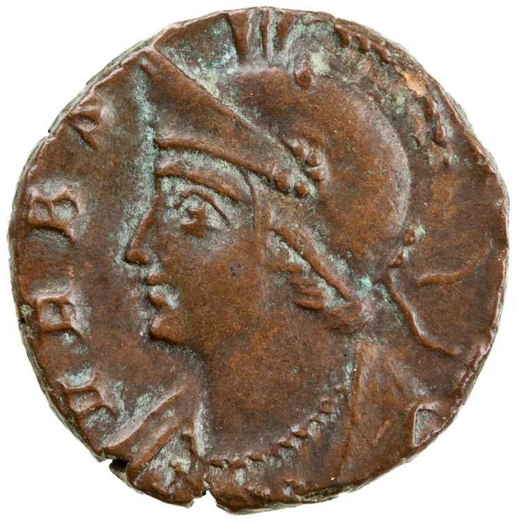 RIC VII Constantinople 143, obverse, American Numismatic Society (ans)