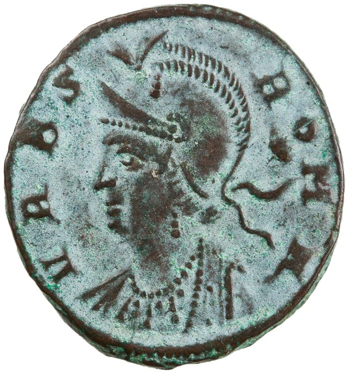 RIC VII Constantinople 143, obverse, American Numismatic Society (ans)