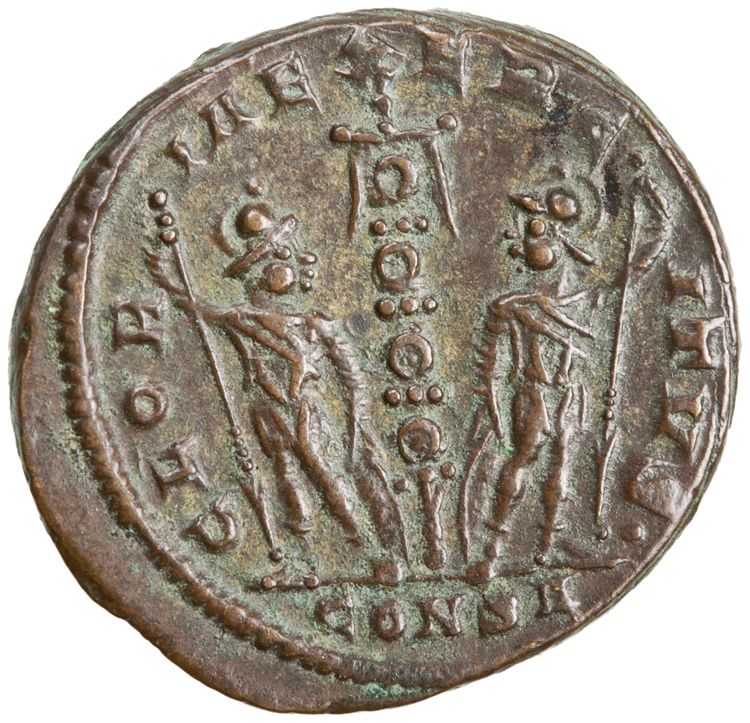 RIC VII Constantinople 149, реверс, American Numismatic Society (ans)
