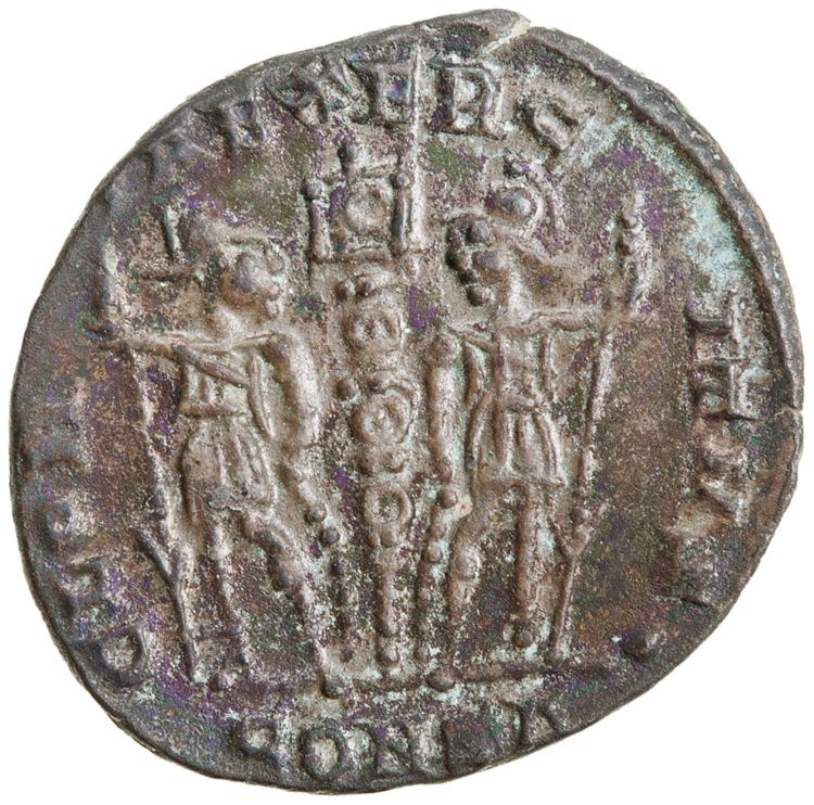 RIC VII Constantinople 149, реверс, American Numismatic Society (ans)