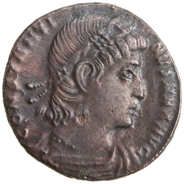 RIC VII Constantinople 149, аверс, American Numismatic Society (ans)