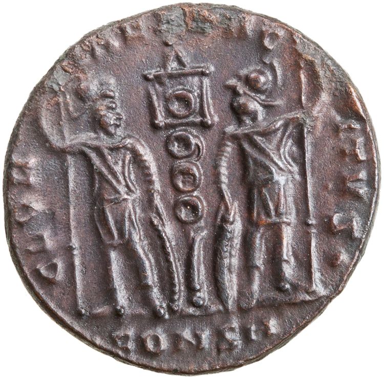 RIC VII Constantinople 149, реверс, American Numismatic Society (ans)