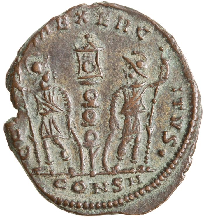 RIC VII Constantinople 149, реверс, American Numismatic Society (ans)