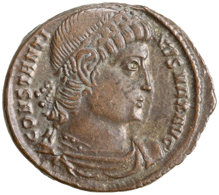 RIC VII Constantinople 149, аверс, American Numismatic Society (ans)