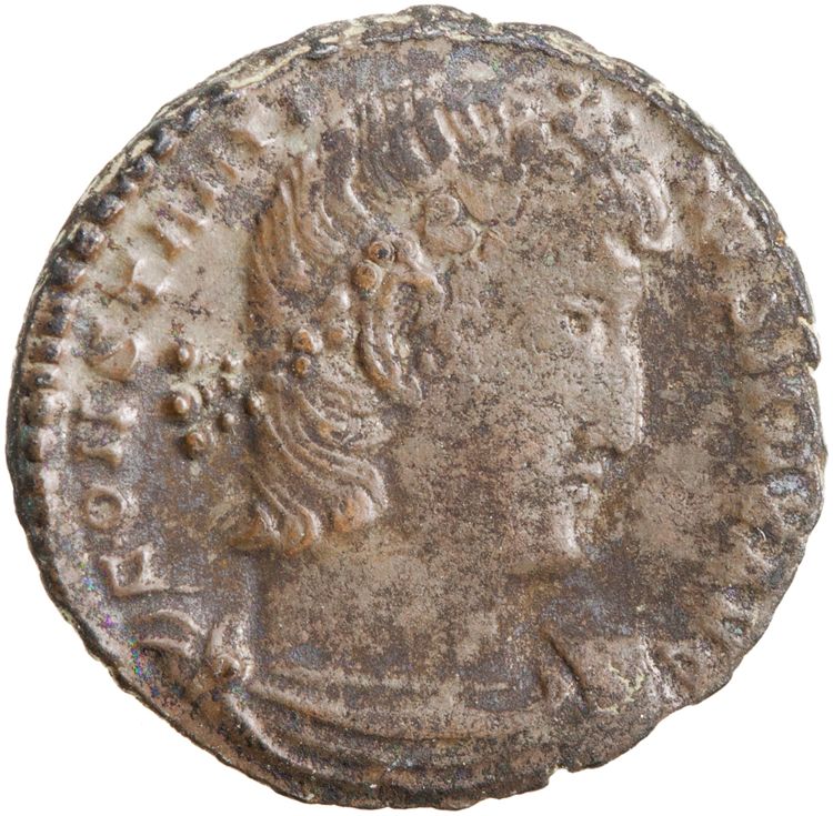 RIC VII Constantinople 149, аверс, American Numismatic Society (ans)
