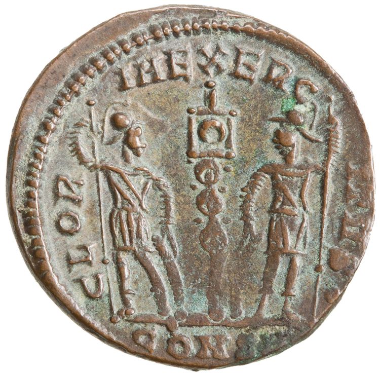 RIC VII Constantinople 149, реверс, American Numismatic Society (ans)