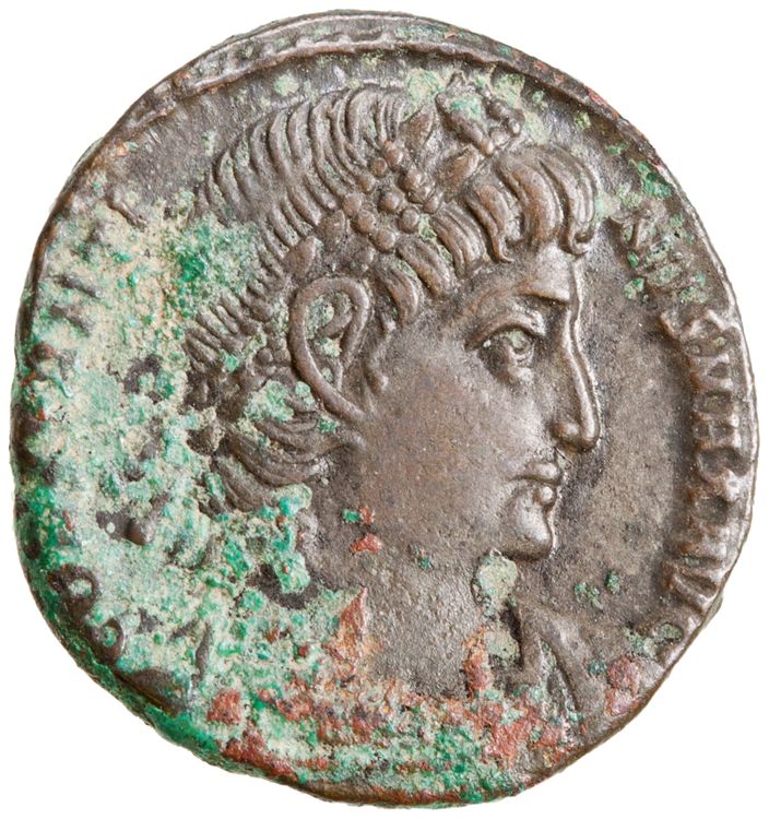 RIC VII Constantinople 149, аверс, American Numismatic Society (ans)