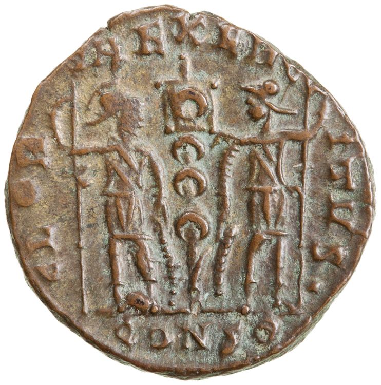 RIC VII Constantinople 150, реверс, American Numismatic Society (ans)