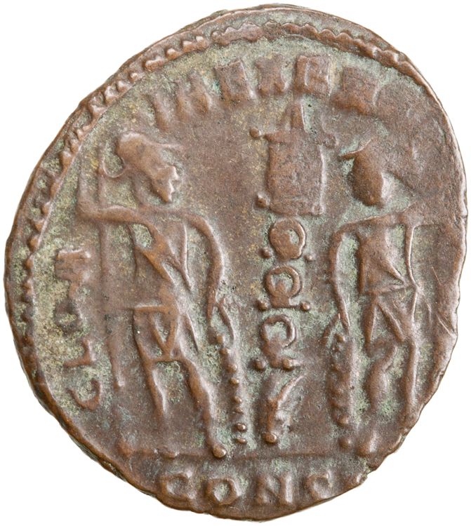 RIC VII Constantinople 152, реверс, American Numismatic Society (ans)