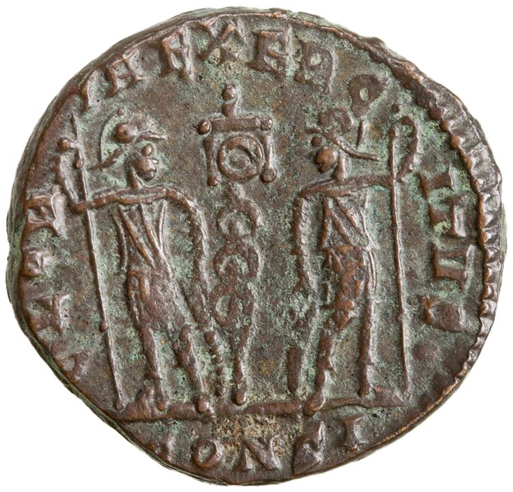 RIC VII Constantinople 152, реверс, American Numismatic Society (ans)