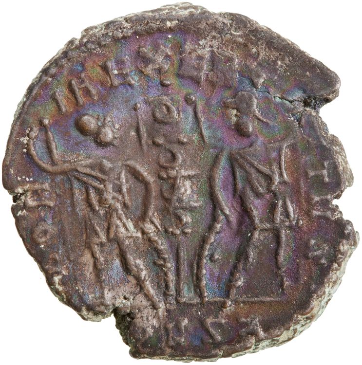 RIC VII Constantinople 154, реверс, American Numismatic Society (ans)