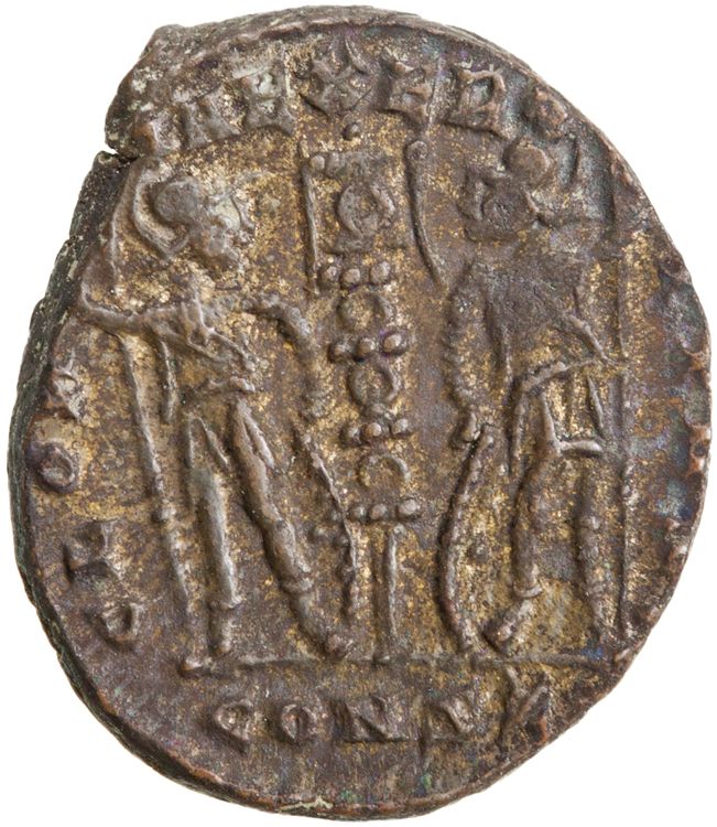 RIC VII Constantinople 154, реверс, American Numismatic Society (ans)