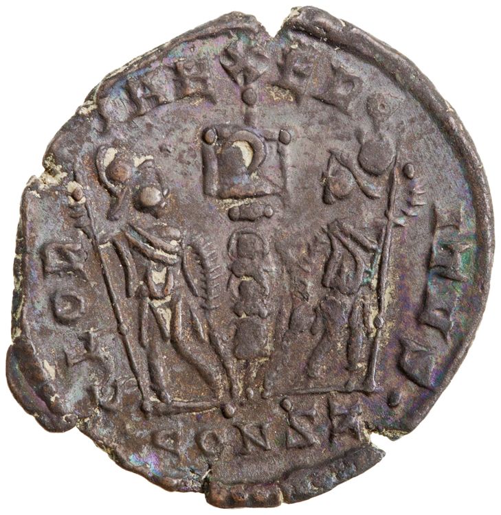 RIC VII Constantinople 154, реверс, American Numismatic Society (ans)