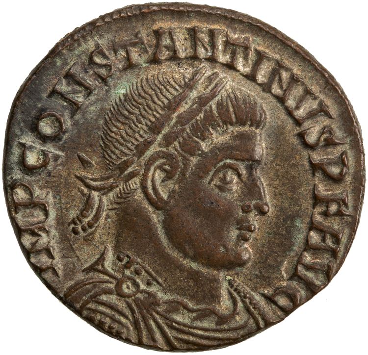 RIC VII Aquileia 4, obverse, American Numismatic Society (ans)