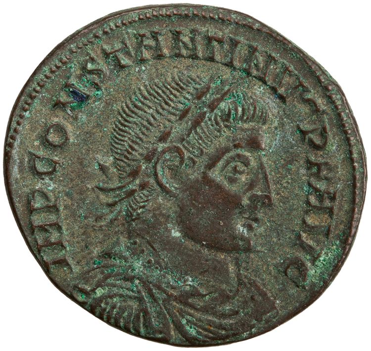 RIC VII Aquileia 4, obverse, American Numismatic Society (ans)