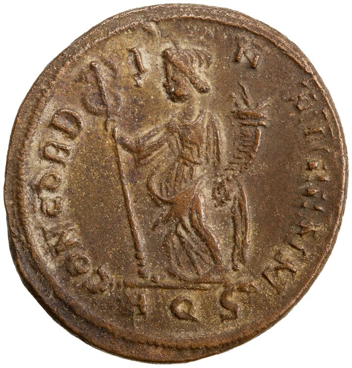 RIC VII Aquileia 12, reverse, American Numismatic Society (ans)