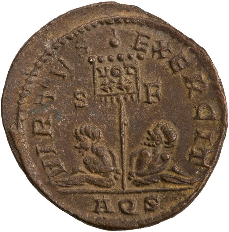 реверс RIC VII Aquileia 55