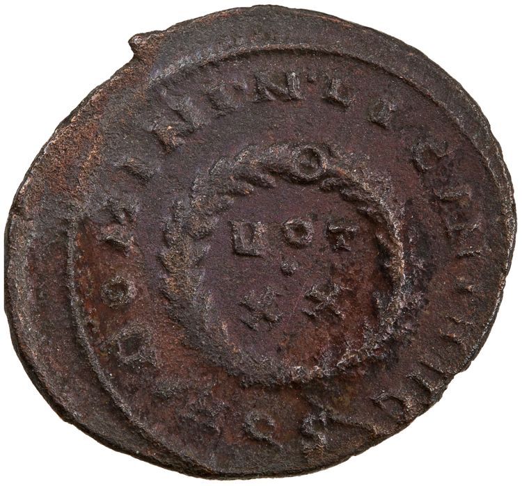 RIC VII Aquileia 67, reverse, American Numismatic Society (ans)