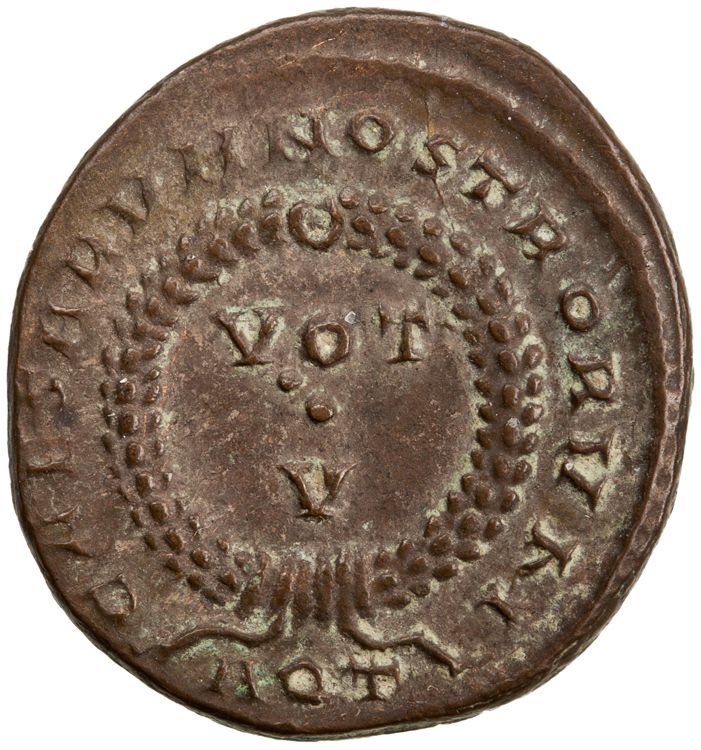 RIC VII Aquileia 69, реверс, American Numismatic Society (ans)