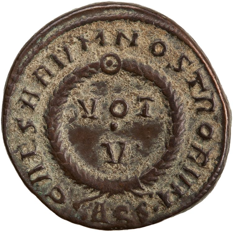 RIC VII Aquileia 87, реверс, American Numismatic Society (ans)