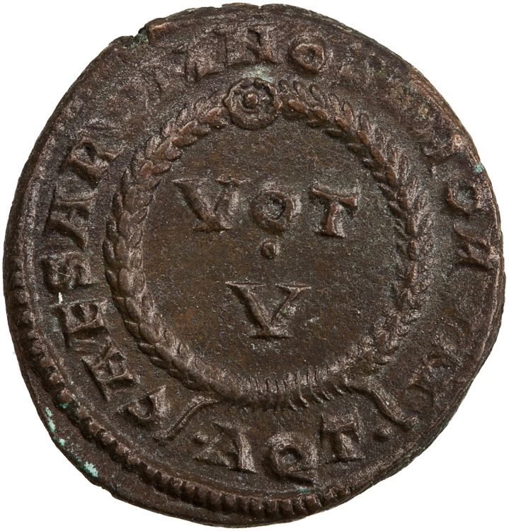 RIC VII Aquileia 95, reverse, American Numismatic Society (ans)