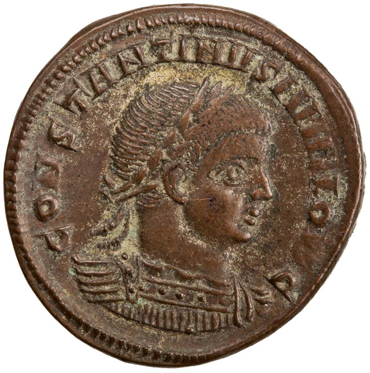 RIC VII Aquileia 95, obverse, American Numismatic Society (ans)