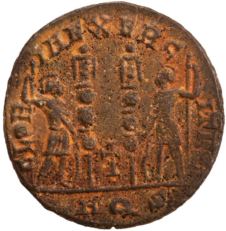RIC VII Aquileia 125, reverse, American Numismatic Society (ans)