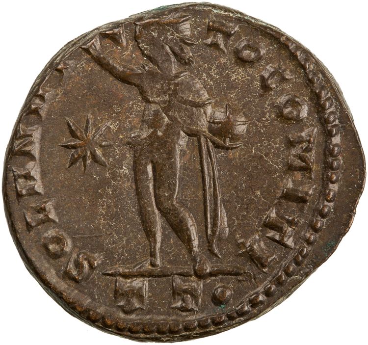 реверс RIC VII Ticinum 17