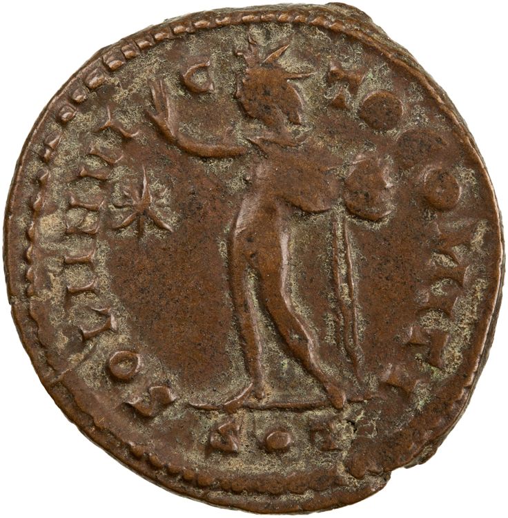 реверс RIC VII Ticinum 21