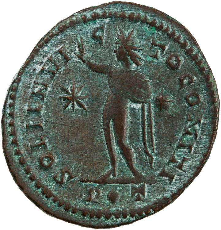 RIC VII Ticinum 21, реверс, American Numismatic Society (ans)