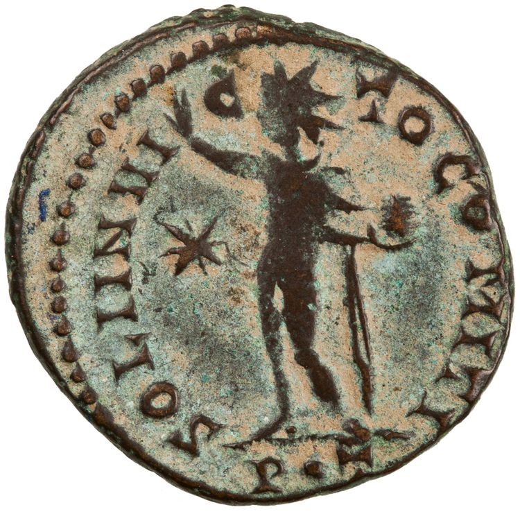 RIC VII Ticinum 21, реверс, American Numismatic Society (ans)