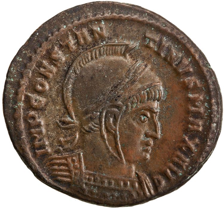 аверс RIC VII Ticinum 90
