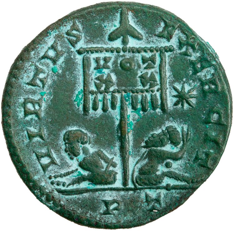 реверс RIC VII Ticinum 127