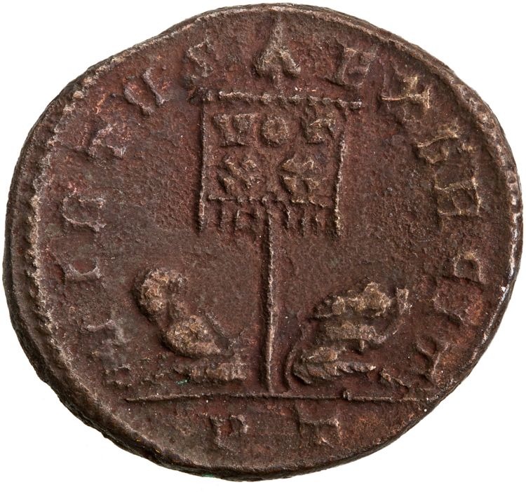 реверс RIC VII Ticinum 116
