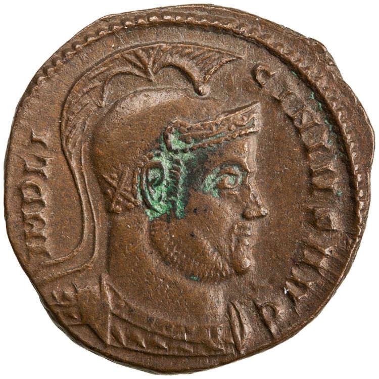 RIC VII Ticinum 116, аверс, American Numismatic Society (ans)
