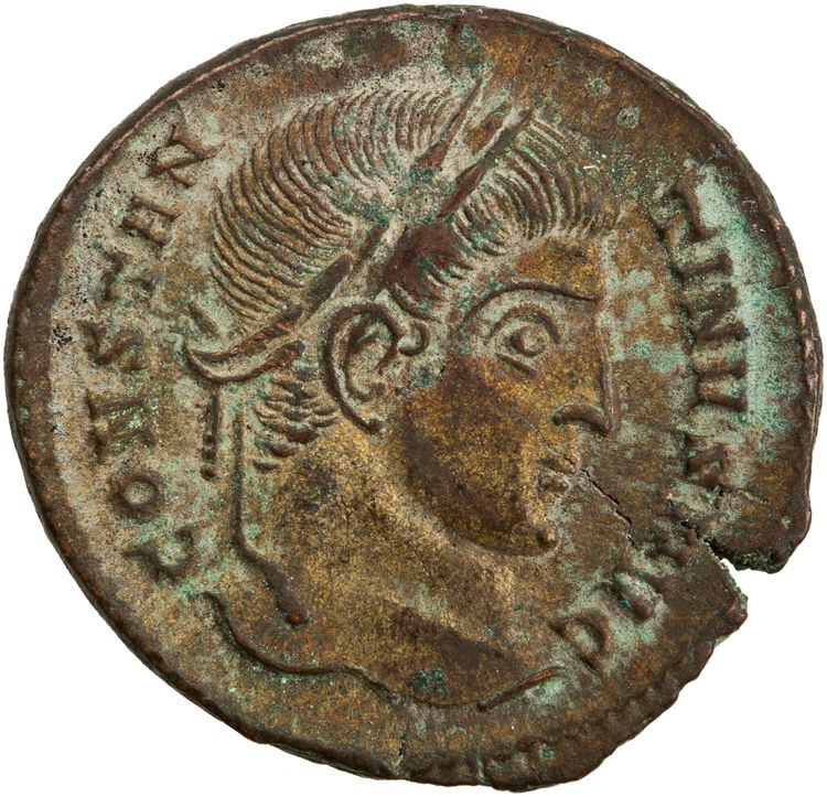 аверс RIC VII Ticinum 163