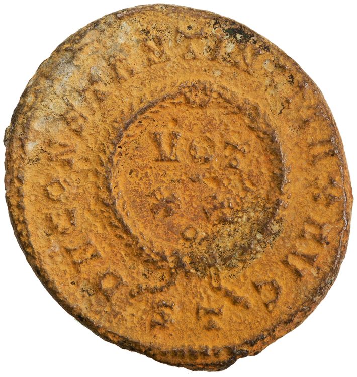 RIC VII Ticinum 163, реверс, American Numismatic Society (ans)