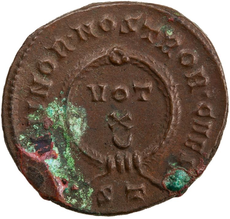 реверс RIC VII Ticinum 173